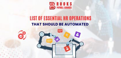 List of Essential HR Operations That Should be Automated