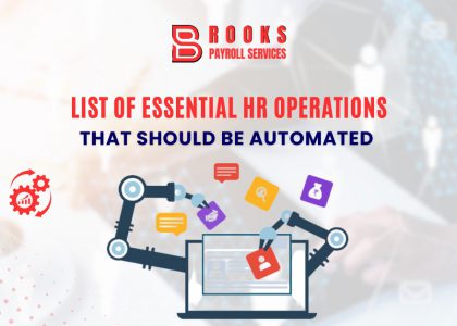 List of Essential HR Operations That Should be Automated